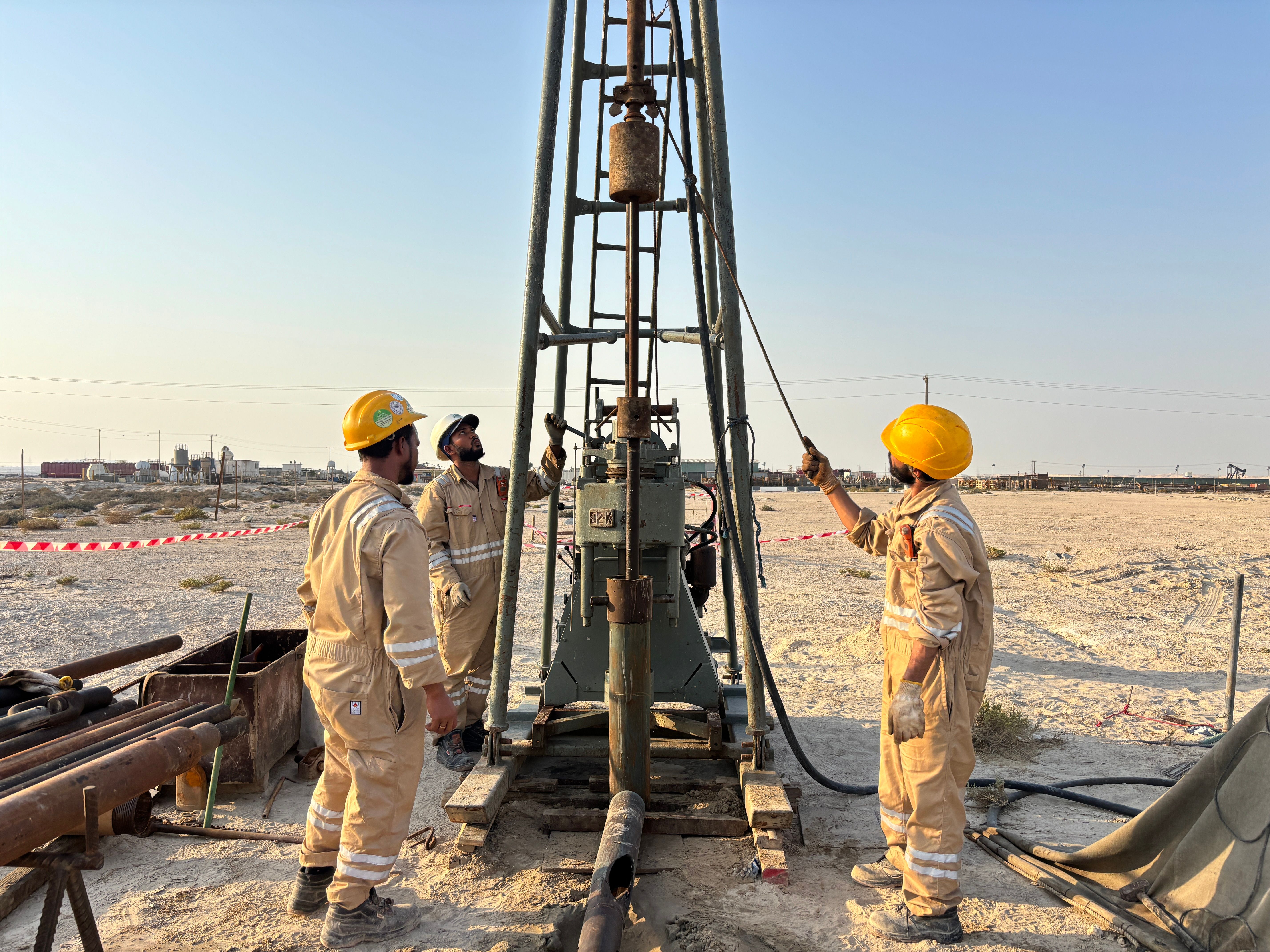 QEL onshore borehole drilling and water-well investigation